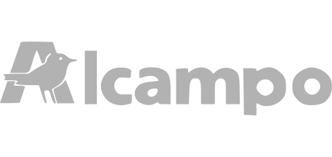 Logo de Alcampo, cliente de Parlam